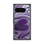 Premium Square Case with Pixelsnap［ y2k(Year2000) - Heart - Rich Purple ］