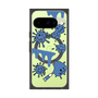Premium Square Case with Pixelsnap［ PAINTING SMILE Blue ］