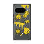 Premium Square Case with Pixelsnap［ PAINTING SMILE Yellow ］