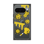 Premium Square Case with Pixelsnap［ PAINTING SMILE Yellow ］