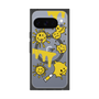 Premium Square Case with Pixelsnap［ PAINTING SMILE Yellow ］