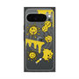 Premium Square Case with Pixelsnap［ PAINTING SMILE Yellow ］