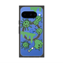 Premium Square Case with Pixelsnap［ PAINTING SMILE Green ］