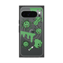 Premium Square Case with Pixelsnap［ PAINTING SMILE Green ］
