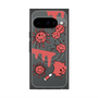 Premium Square Case with Pixelsnap［ PAINTING SMILE Red ］