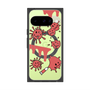 Premium Square Case with Pixelsnap［ PAINTING SMILE Red ］