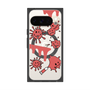 Premium Square Case with Pixelsnap［ PAINTING SMILE Red ］