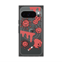 Premium Square Case with Pixelsnap［ PAINTING SMILE Red ］