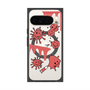 Premium Square Case with Pixelsnap［ PAINTING SMILE Red ］