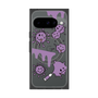 Premium Square Case with Pixelsnap［ PAINTING SMILE Purple ］