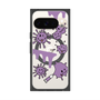 Premium Square Case with Pixelsnap［ PAINTING SMILE Purple ］