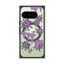 Premium Square Case with Pixelsnap［ PAINTING SMILE Purple ］