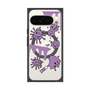 Premium Square Case with Pixelsnap［ PAINTING SMILE Purple ］