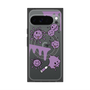 Premium Square Case with Pixelsnap［ PAINTING SMILE Purple ］