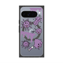 Premium Square Case with Pixelsnap［ PAINTING SMILE Purple ］