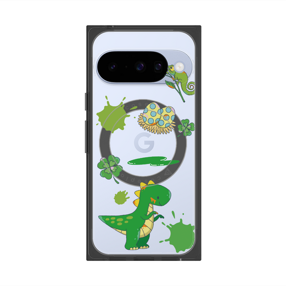 Premium Square Case with Pixelsnap［ DRAWING PAPER Green ］