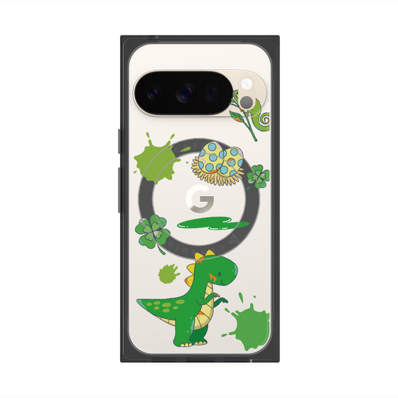 Premium Square Case with Pixelsnap［ DRAWING PAPER Green ］