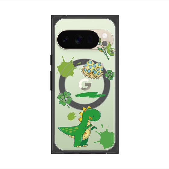 Premium Square Case with Pixelsnap［ DRAWING PAPER Green ］