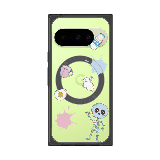 Premium Square Case with Pixelsnap［ DRAWING PAPER White ］