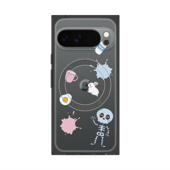 Premium Square Case with Pixelsnap［ DRAWING PAPER White ］