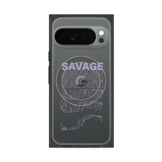 Premium Square Case with Pixelsnap［ SAVAGE Purple ］