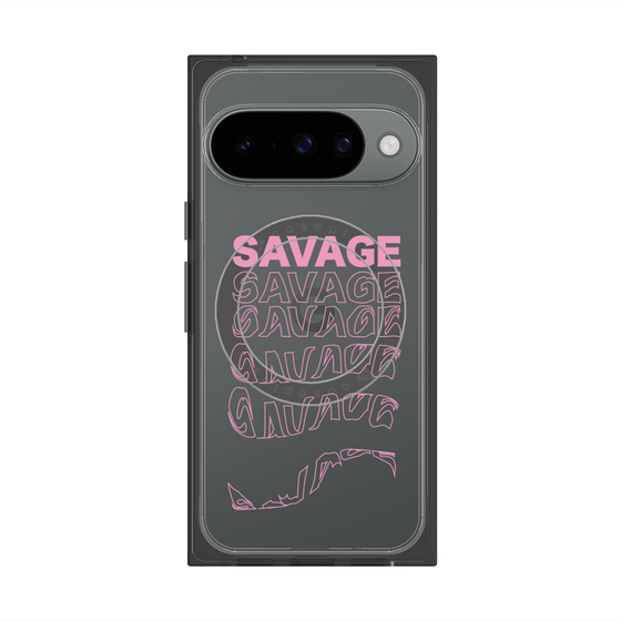 Premium Square Case with Pixelsnap［ SAVAGE Pink ］