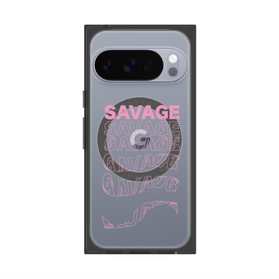 Premium Square Case with Pixelsnap［ SAVAGE Pink ］