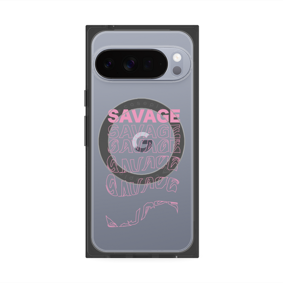 Premium Square Case with Pixelsnap［ SAVAGE Pink ］