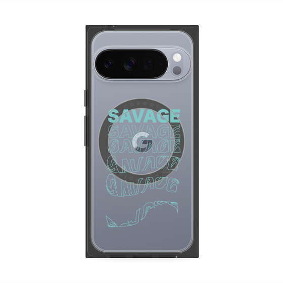 Premium Square Case with Pixelsnap［ SAVAGE Blue ］