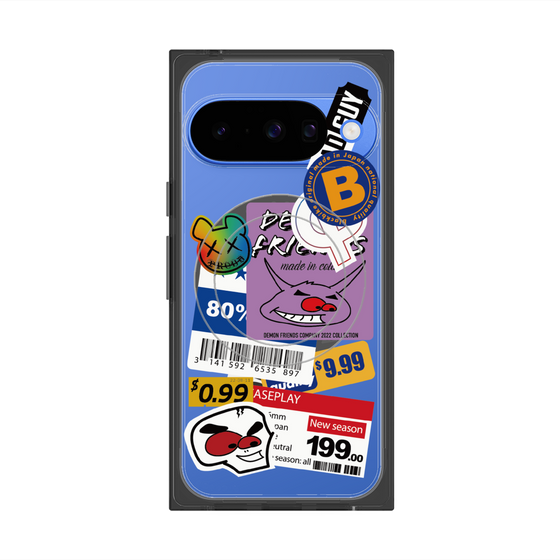 Premium Square Case with Pixelsnap［ Demon Friends Sticker .1 ］