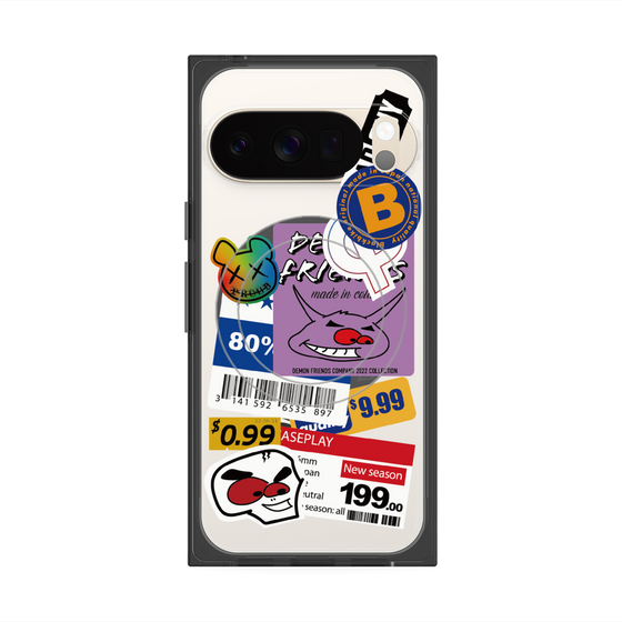 Premium Square Case with Pixelsnap［ Demon Friends Sticker .1 ］
