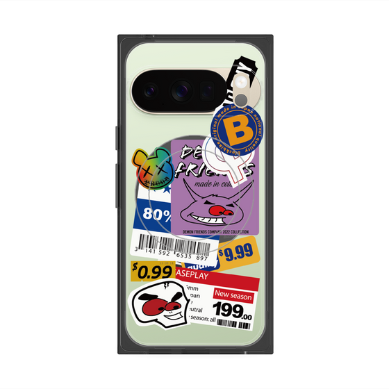 Premium Square Case with Pixelsnap［ Demon Friends Sticker .1 ］