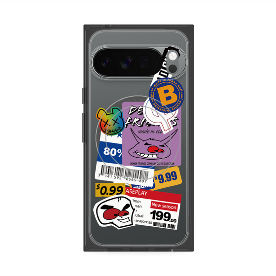 Premium Square Case with Pixelsnap［ Demon Friends Sticker .1 ］