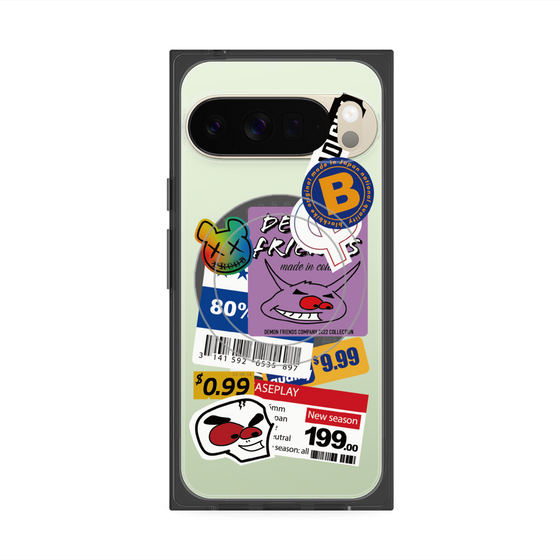 Premium Square Case with Pixelsnap［ Demon Friends Sticker .1 ］