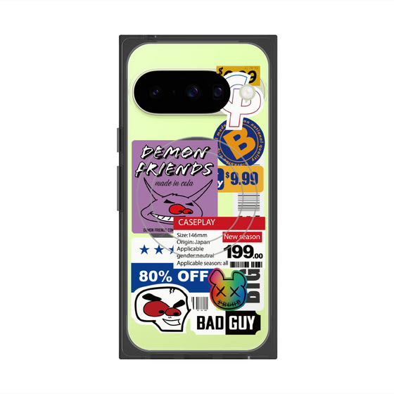 Premium Square Case with Pixelsnap［ Demon Friends Sticker .3 ］