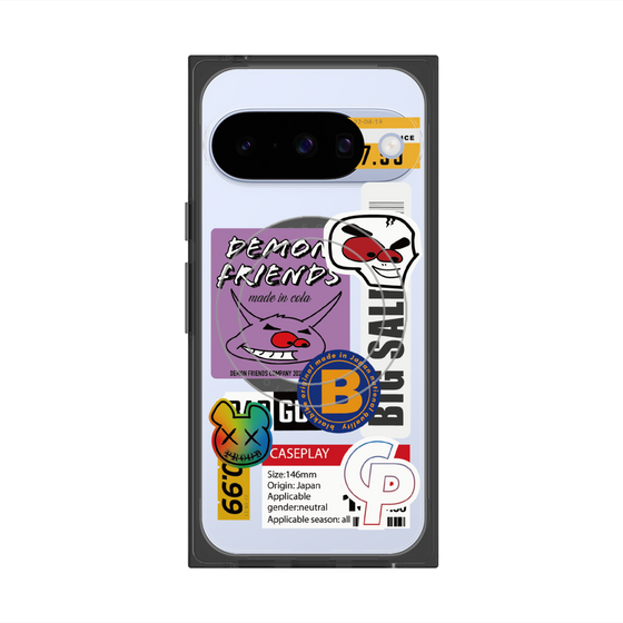 Premium Square Case with Pixelsnap［ Demon Friends Sticker .4 ］