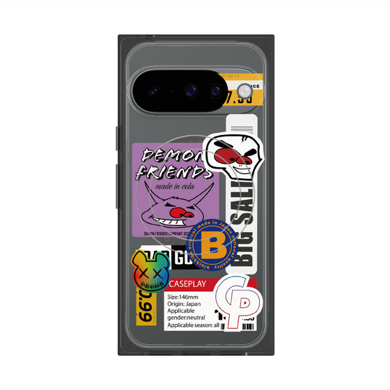 Premium Square Case with Pixelsnap［ Demon Friends Sticker .4 ］