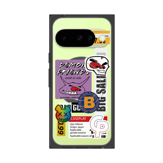 Premium Square Case with Pixelsnap［ Demon Friends Sticker .4 ］