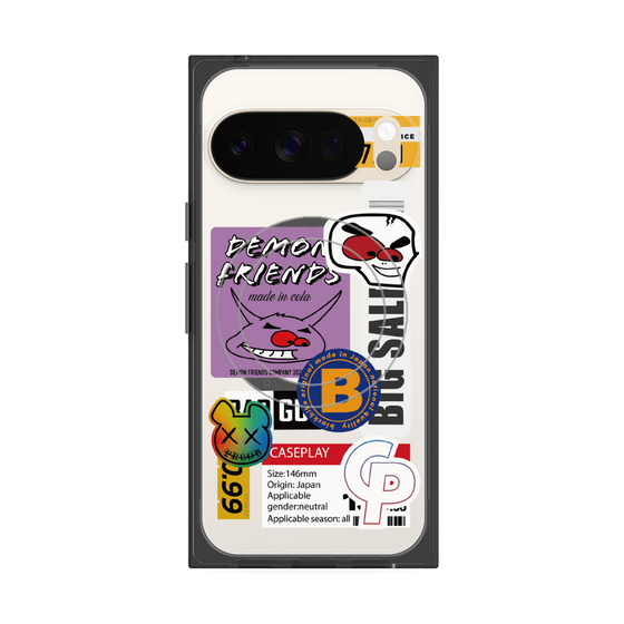 Premium Square Case with Pixelsnap［ Demon Friends Sticker .4 ］