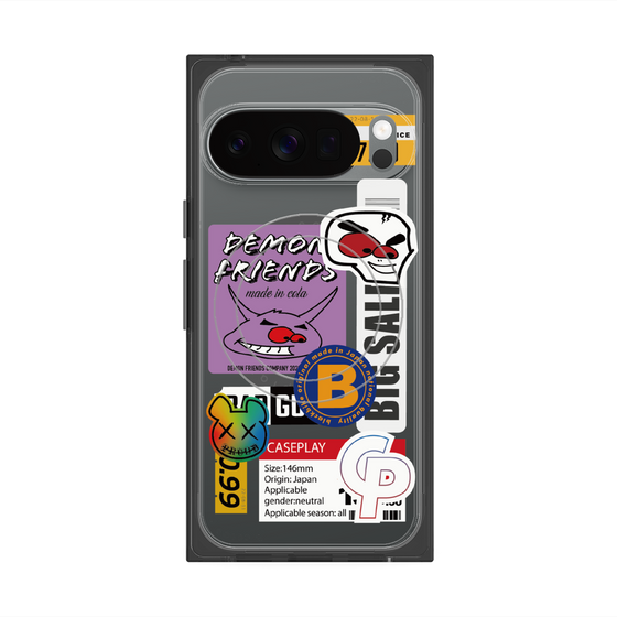 Premium Square Case with Pixelsnap［ Demon Friends Sticker .4 ］