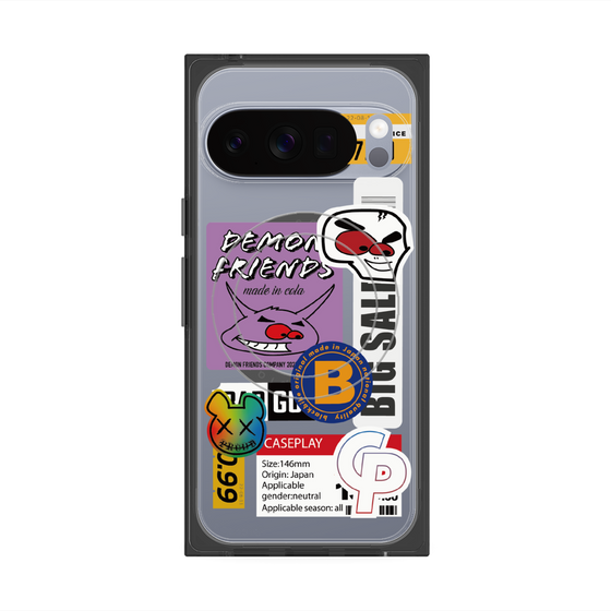 Premium Square Case with Pixelsnap［ Demon Friends Sticker .4 ］