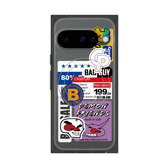 Premium Square Case with Pixelsnap［ Demon Friends Sticker .5 ］