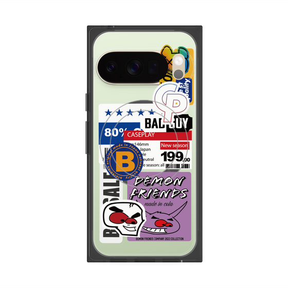 Premium Square Case with Pixelsnap［ Demon Friends Sticker .5 ］