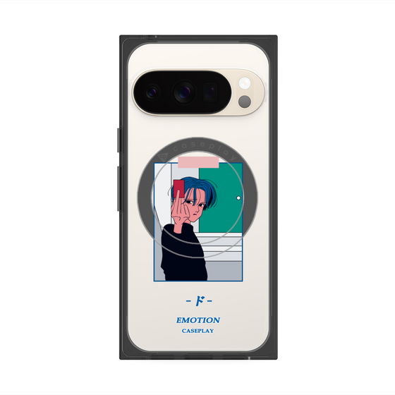 Premium Square Case with Pixelsnap［ Kido Ai Raku - Anger ］