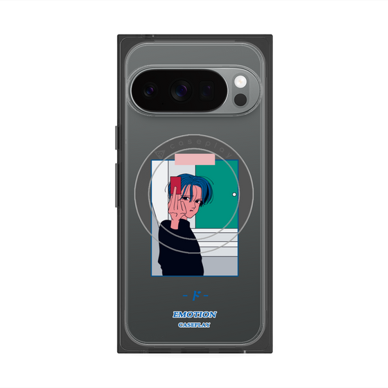 Premium Square Case with Pixelsnap［ Kido Ai Raku - Anger ］