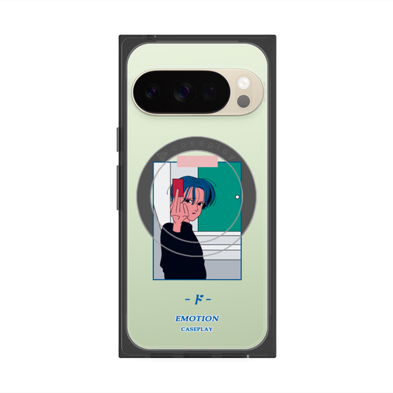 Premium Square Case with Pixelsnap［ Kido Ai Raku - Anger ］