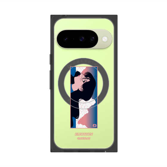 Premium Square Case with Pixelsnap［ Kido Ai Raku - Sorrow ］