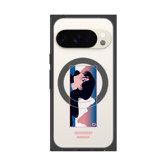 Premium Square Case with Pixelsnap［ Kido Ai Raku - Sorrow ］