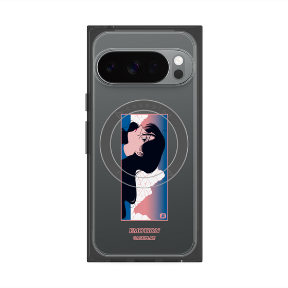 Premium Square Case with Pixelsnap［ Kido Ai Raku - Sorrow ］