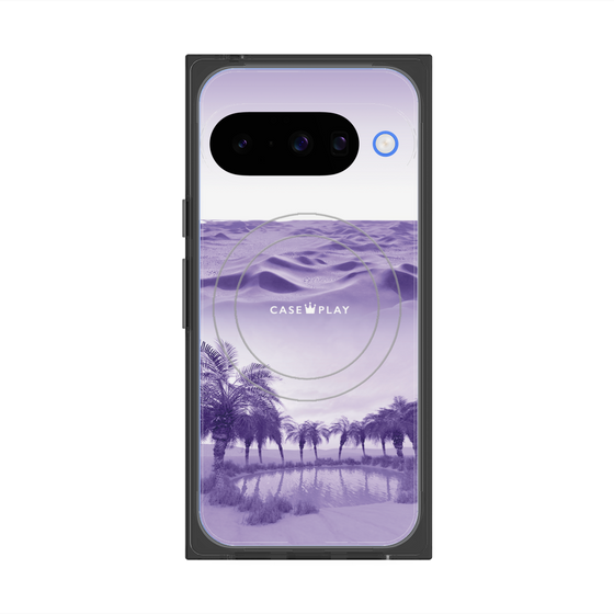 Premium Square Case with Pixelsnap［ Oasis & Desert ］